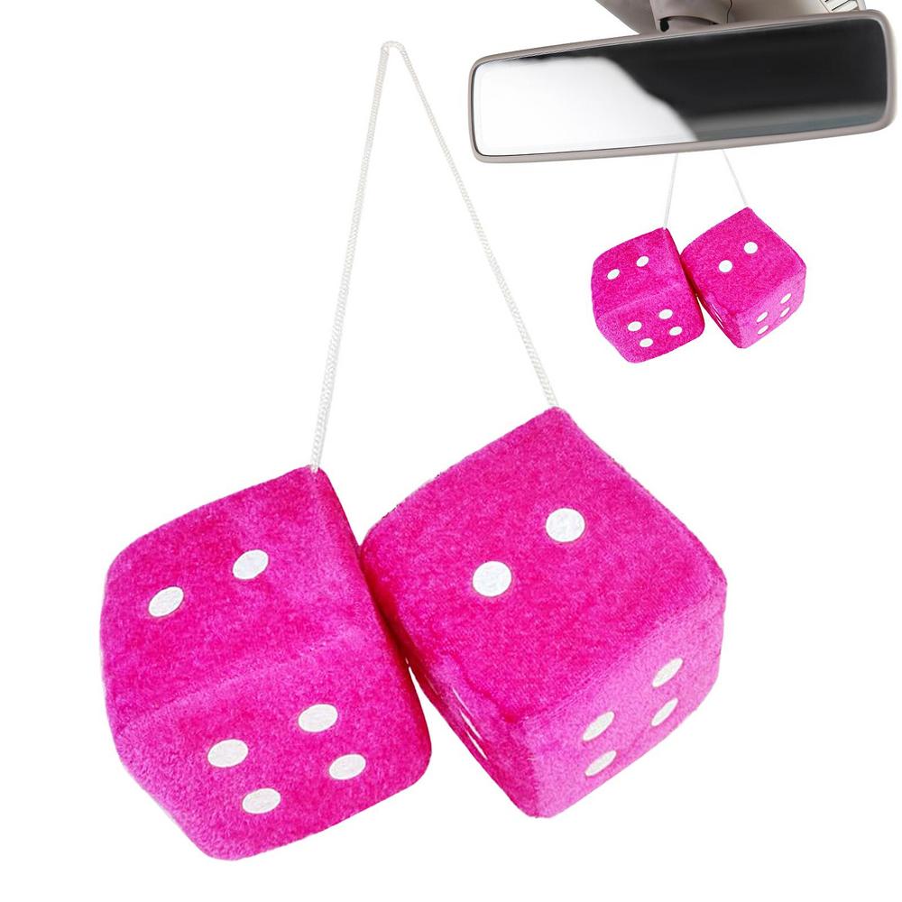 Dice For Car Auto Rear Mirror Plush Dice Small Decorative Car Charm Fuzzy Interior Ornament For Truck SUV Vehicle Decor рожевий червоний колір
Dice For Car Auto Rear Mirror Plush Dice Small Decorative Car Charm Fuzzy Interior Ornament For Truck SUV Vehicle Decor рожевий червоний колір