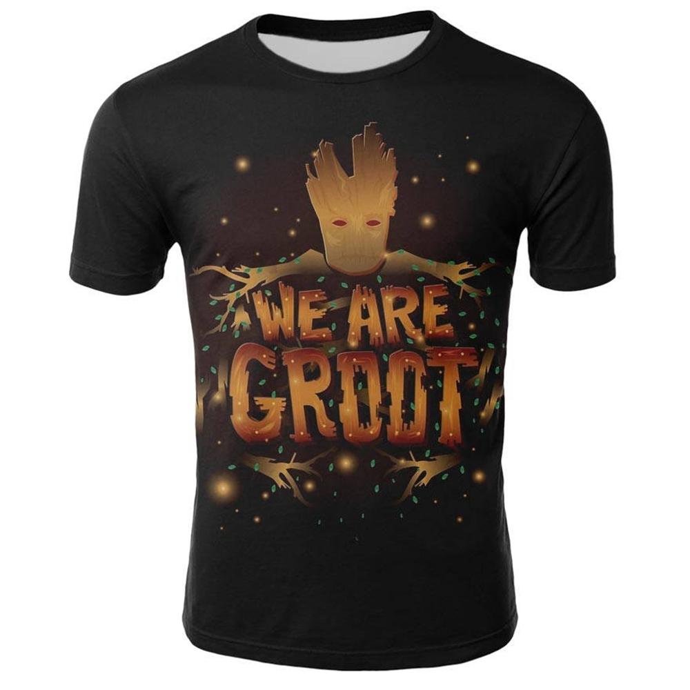 Marvel Guardians of the Galaxy Groot T-shirts Anime and Manga 3D Printed Short Sleeved Tops Summer Men s Casual Streetwear S
Marvel Guardians of the Galaxy Groot T-shirts Anime and Manga 3D Printed Short Sleeved Tops Summer Men s Casual Streetwear S