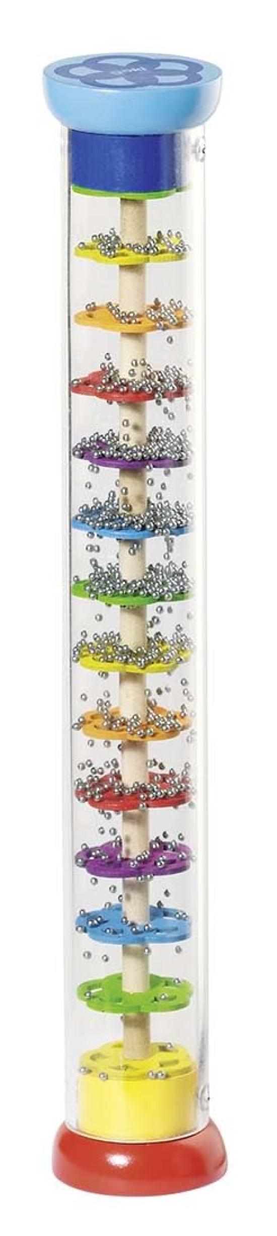 goki Rainbow Stick Rainmaker Musical Instrument for Babies, Educational Toy, Maracas, Rattle, Gollnest & Kiesel Rainstick, Clear (G61947)
goki Rainbow Stick Rainmaker Musical Instrument for Babies, Educational Toy, Maracas, Rattle, Gollnest & Kiesel Rainstick, Clear (G61947)