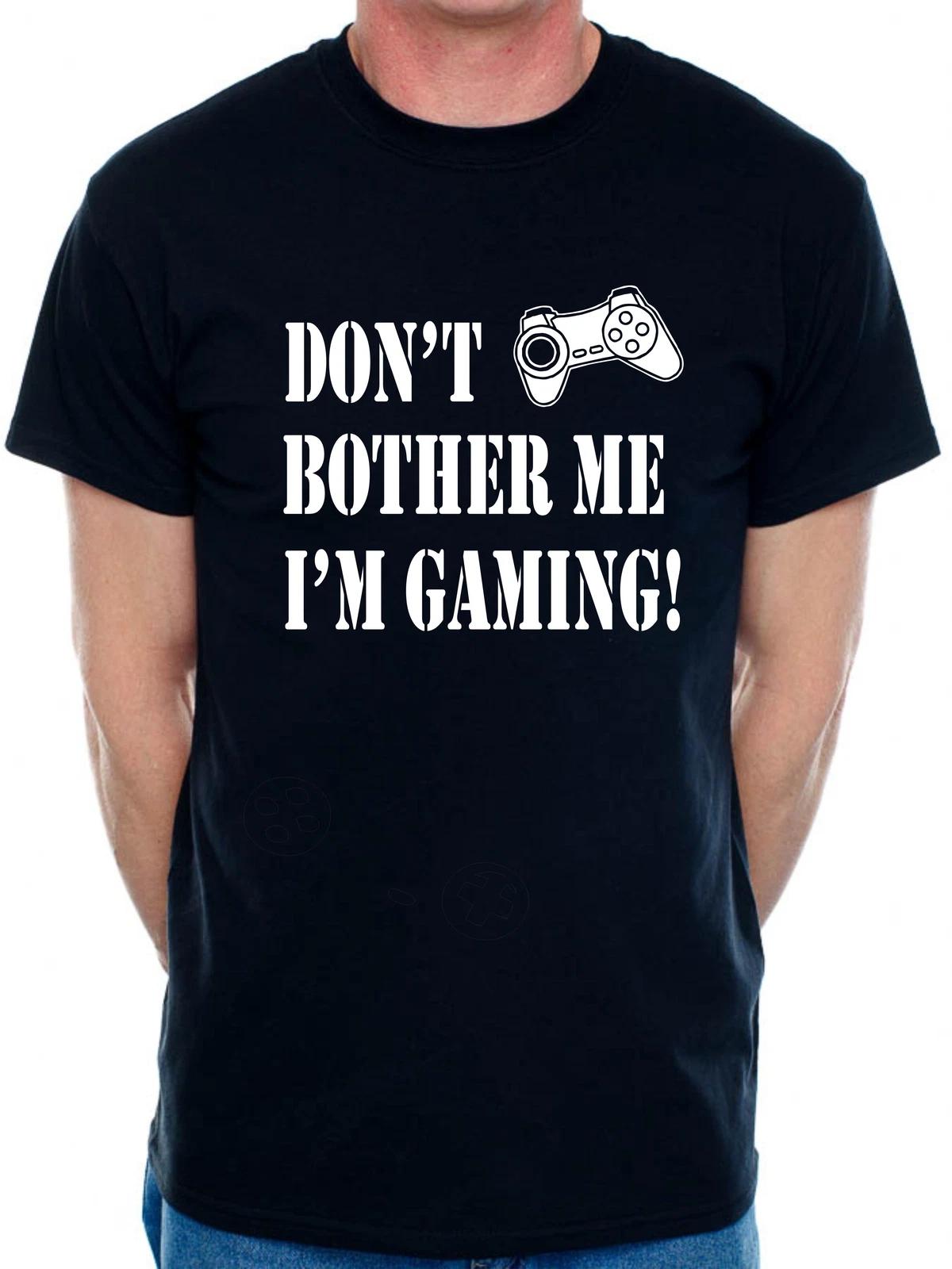 I m Gaming Don t Bother Me T-Shirt Slogan Gamer Retro Funny Gift Mens T-Shirt S
I m Gaming Don t Bother Me T-Shirt Slogan Gamer Retro Funny Gift Mens T-Shirt S