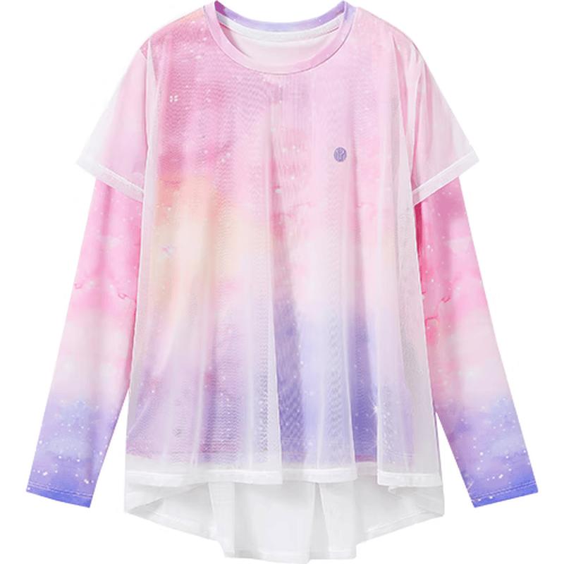 YEEHOO Girls Quick-Dry Sun Protection Faux Two-Piece Sports T-Shirt 165
YEEHOO Girls Quick-Dry Sun Protection Faux Two-Piece Sports T-Shirt 165