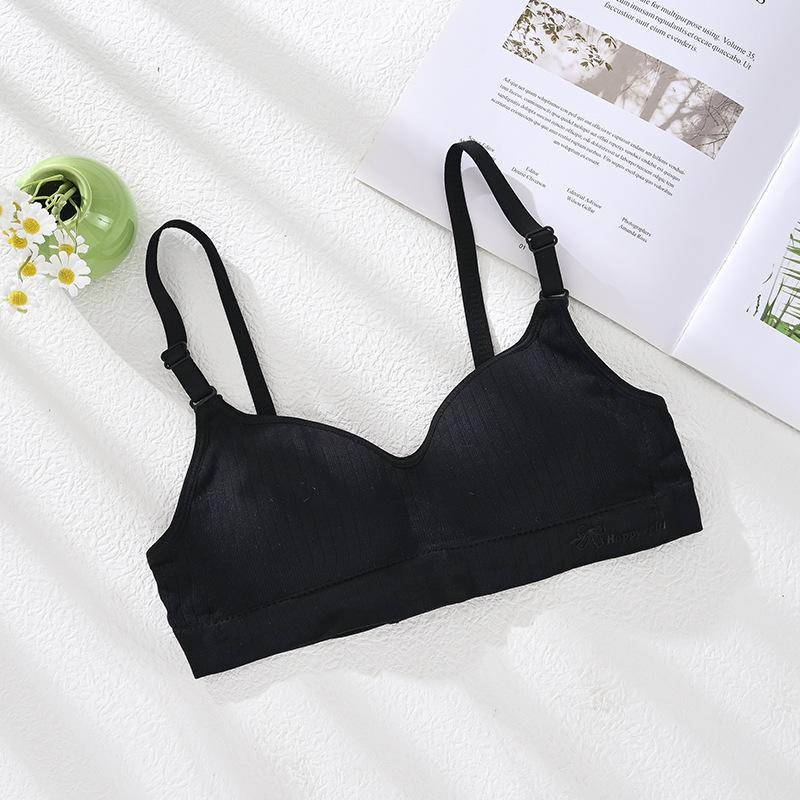 Thin and light model without steel ring breathable student bra cover development period solid color simple college style 38/85ab through cup чорний
Thin and light model without steel ring breathable student bra cover development period solid color simple college style 38/85ab through cup чорний