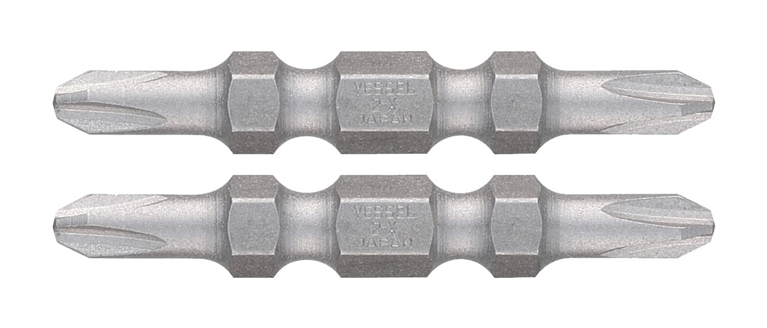 VESSEL DS142045 40V Compatible Problem Solving Bit Easy to See Double Ended Bit x 45 Set of 2 +2
VESSEL DS142045 40V Compatible Problem Solving Bit Easy to See Double Ended Bit x 45 Set of 2 +2