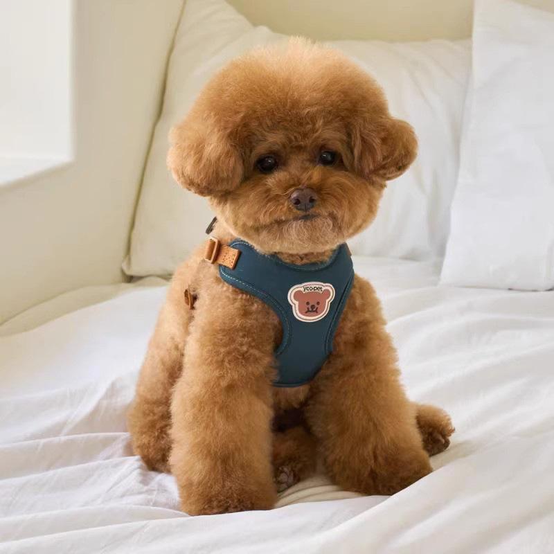 Cute Bear Pet Harness Leash Set Dog Vest Harness Strap Adjustable Breathable Harness for Puppy Cat Dog Supplies S белый
Cute Bear Pet Harness Leash Set Dog Vest Harness Strap Adjustable Breathable Harness for Puppy Cat Dog Supplies S белый