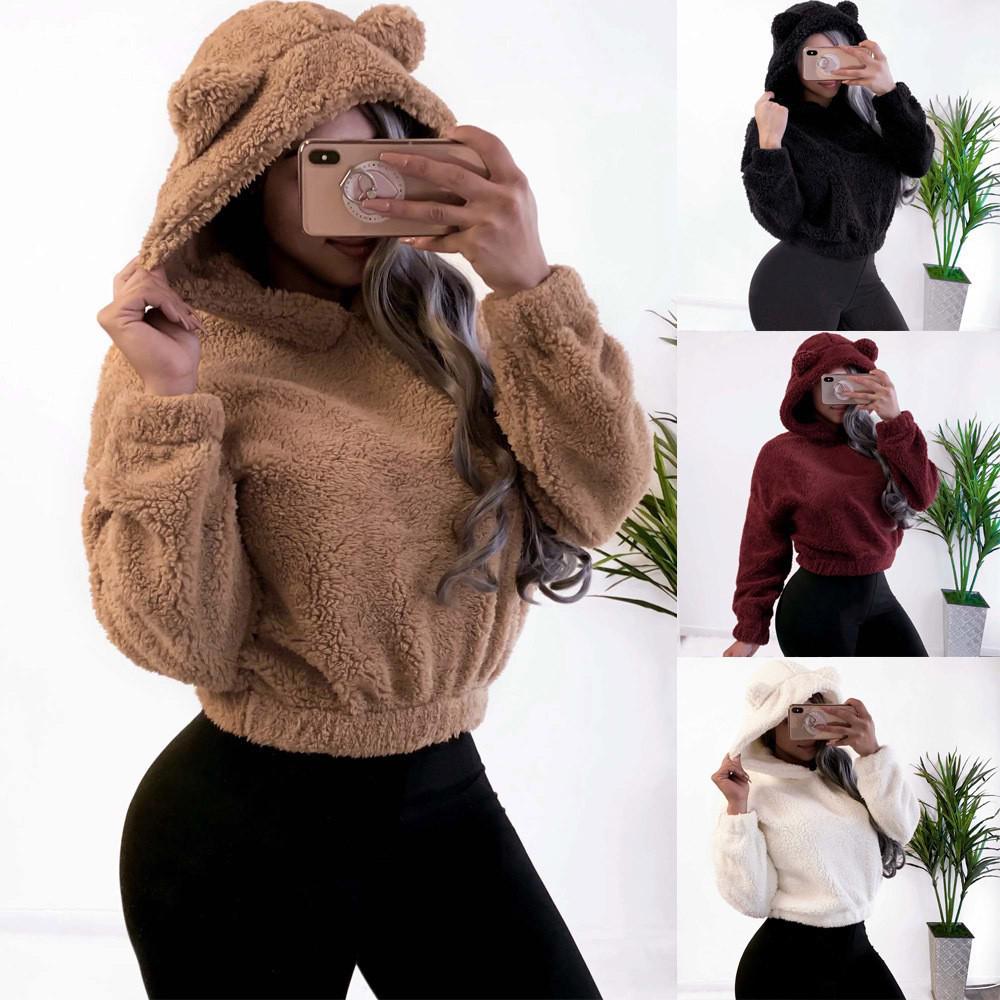 Fluffy Rabbit Ears Hooded Sweater - European & American Autumn/Winter Collection 4XL хаки
Fluffy Rabbit Ears Hooded Sweater - European & American Autumn/Winter Collection 4XL хаки