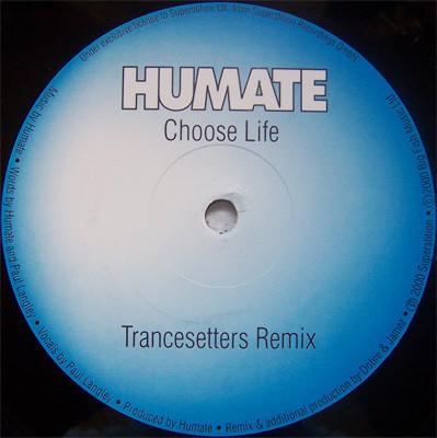 12inch Record HUMATE - Choose Life SUK002L Superstition 2000 UK Dance & Electronica Used
12inch Record HUMATE - Choose Life SUK002L Superstition 2000 UK Dance & Electronica Used