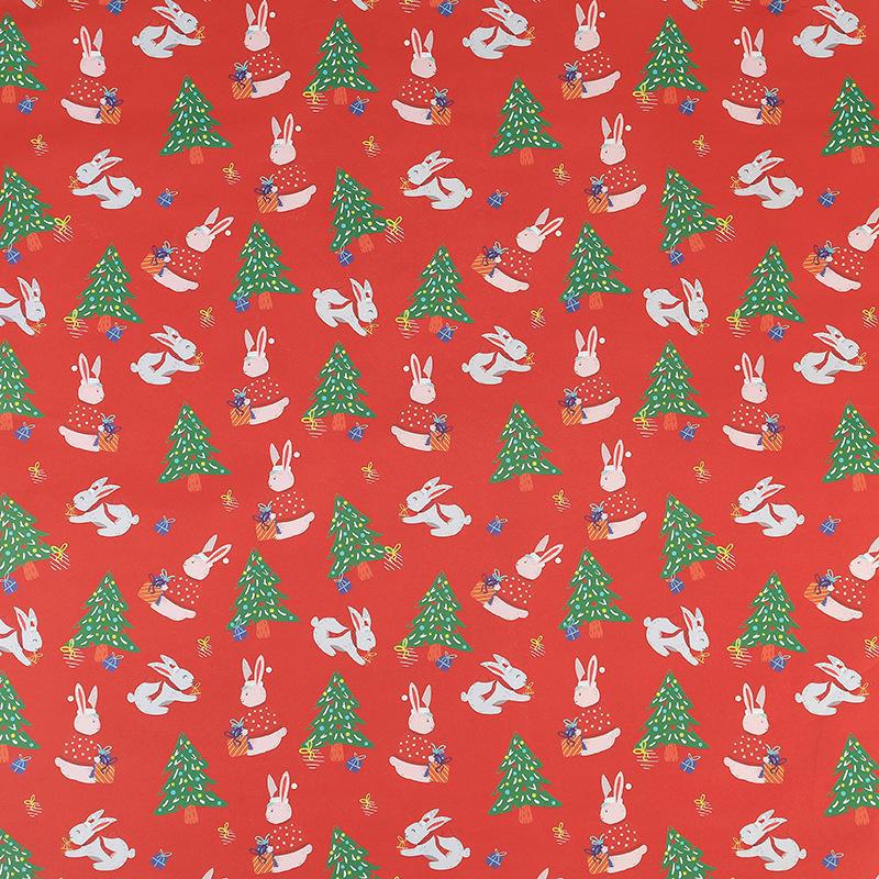 Рождественская подарочная упаковка: Плотная крафт-бумага с рисунком дерева и лося type C, size 50*74 белый
Рождественская подарочная упаковка: Плотная крафт-бумага с рисунком дерева и лося type C, size 50*74 белый