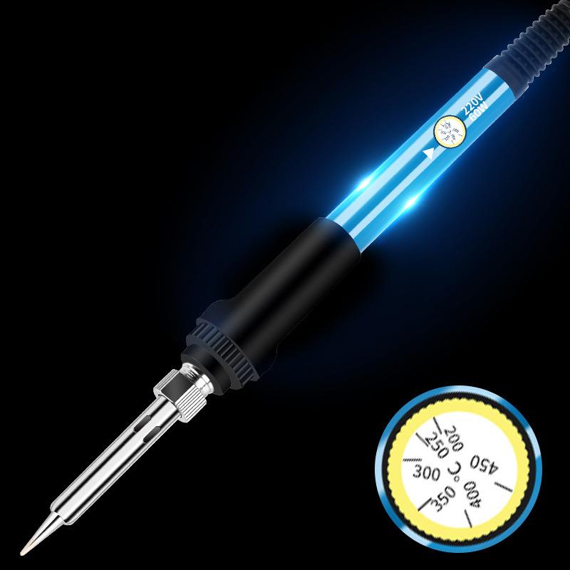 Soldering Iron Adjustable Temperature Electric 220V 110V 60W 80W Welding Solder Rework Station Heat Pencil Tips Repair Tool
Soldering Iron Adjustable Temperature Electric 220V 110V 60W 80W Welding Solder Rework Station Heat Pencil Tips Repair Tool