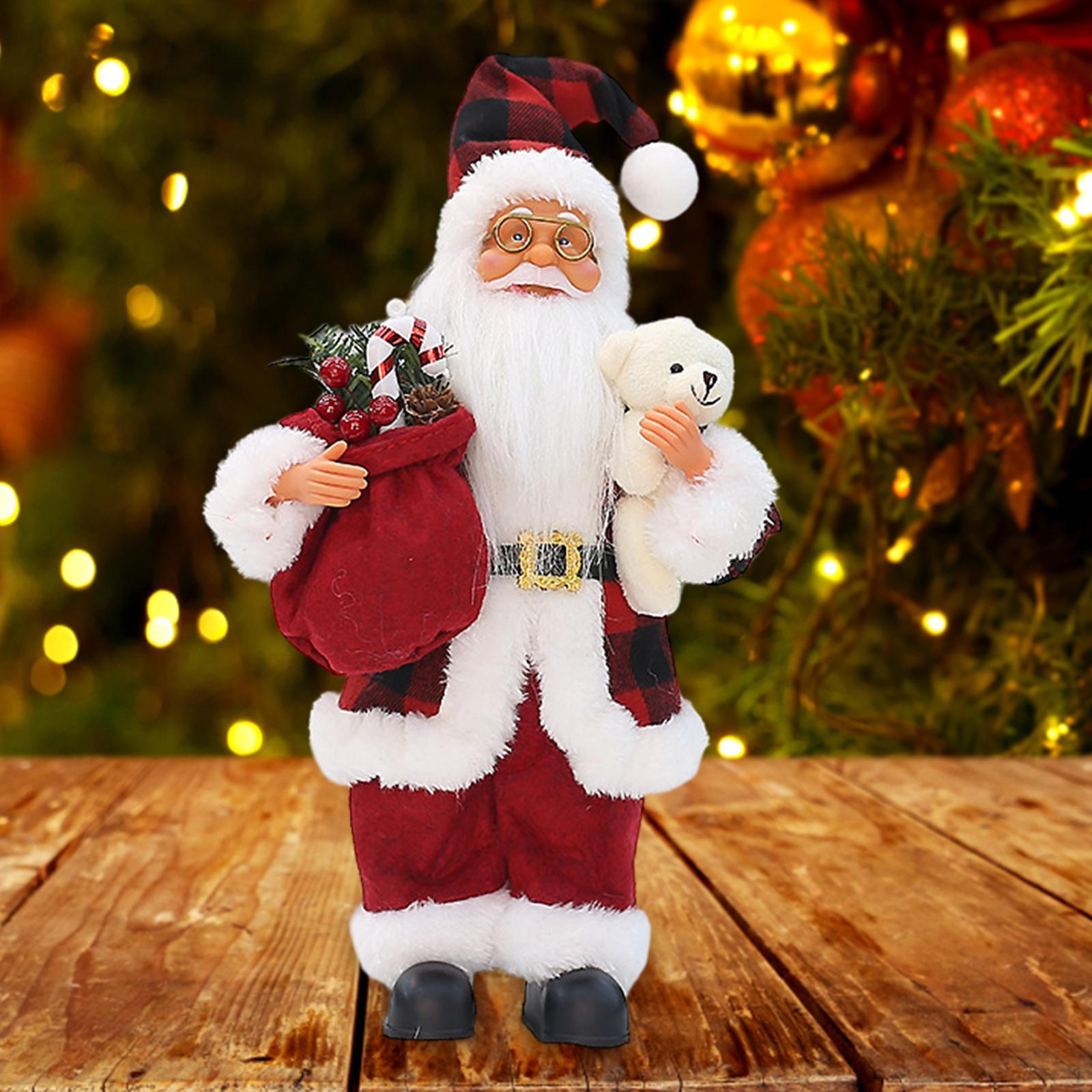 Рождественская стоящая Санта 12 коллекционная фигурка украшение статуэтка милая для белый
Рождественская стоящая Санта 12 коллекционная фигурка украшение статуэтка милая для белый