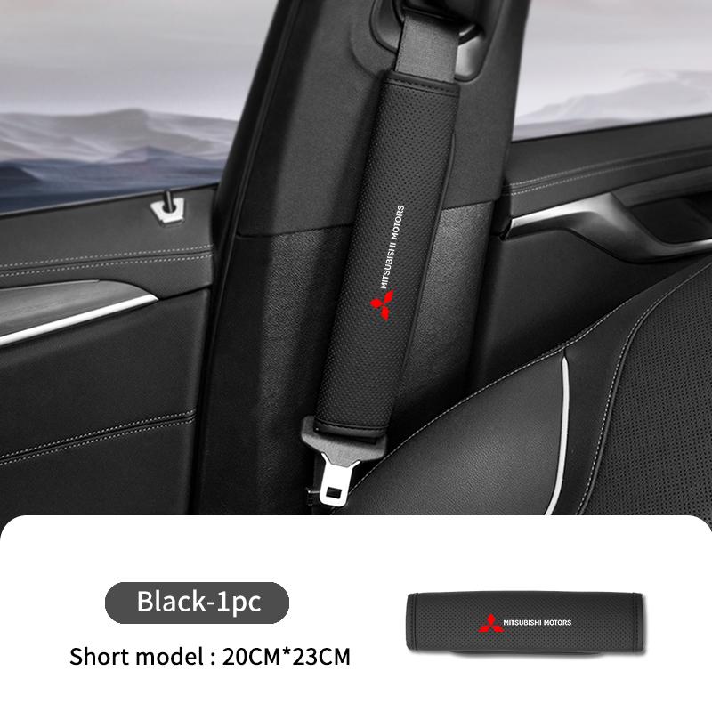 For Mitsubishi Leather Car Logo Seat Belt Cover Shoulder Protective Interior Accessories Lancer ASX Pajero Mirage Attrage
For Mitsubishi Leather Car Logo Seat Belt Cover Shoulder Protective Interior Accessories Lancer ASX Pajero Mirage Attrage