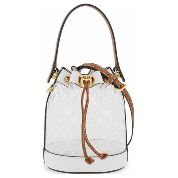 Tory Burch T Monogram Iconic Pattern Double T Logo Leather Trim Bucket Bag Mini Women Bags Transparent 150478-999 Basic Set (Bag+Dust Bag)
Tory Burch T Monogram Iconic Pattern Double T Logo Leather Trim Bucket Bag Mini Women Bags Transparent 150478-999 Basic Set (Bag+Dust Bag)