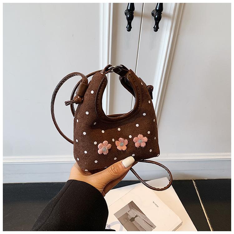 Премиальная мини-сумка женская летняя новая модная матовая ретро сумка-мессенджер портативная сумка-пельмень