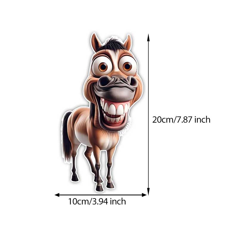 Funny Horse Car Sticker Vinyl Decal Waterproof Rear Window Motorcycle Camper Bumper Truck Laptop Decoration TM365 A-10x20cm
Funny Horse Car Sticker Vinyl Decal Waterproof Rear Window Motorcycle Camper Bumper Truck Laptop Decoration TM365 A-10x20cm