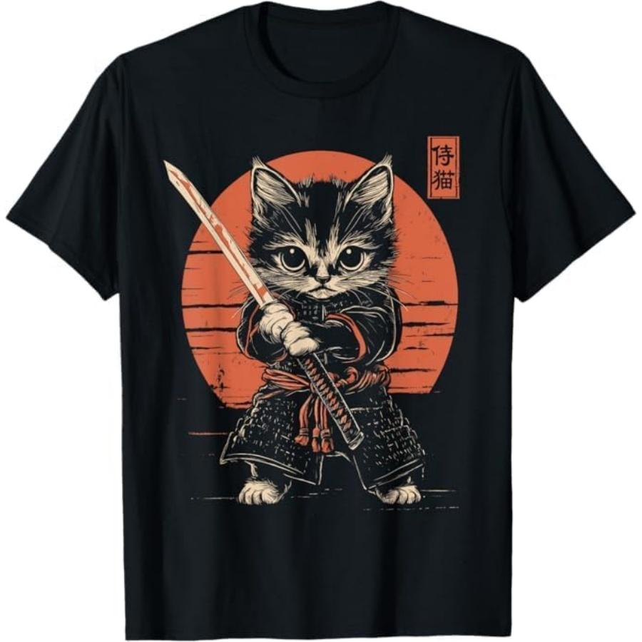 Japanese Samurai Cat Kawaii Ninja Cat T-Shirt Thuy Mens Womens Tank Top Sweatshirt Hoodie Longsleeve 150 Black XXXXXL
Japanese Samurai Cat Kawaii Ninja Cat T-Shirt Thuy Mens Womens Tank Top Sweatshirt Hoodie Longsleeve 150 Black XXXXXL