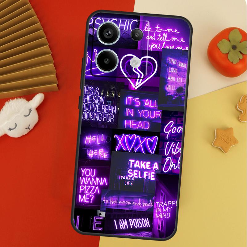 Purple aesthetic Case For Xiaomi Redmi 13C 14C 10C 12C Redmi Note 13 12 11 9 10 14 Pro 9S 10S 11S 12S Cover Redmi Note 14 5G
Purple aesthetic Case For Xiaomi Redmi 13C 14C 10C 12C Redmi Note 13 12 11 9 10 14 Pro 9S 10S 11S 12S Cover Redmi Note 14 5G