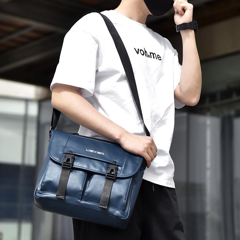 Business Casual Men s Large Capacity Wear-Resistant PU Splash-Proof Messenger Shoulder Bag коричневий
Business Casual Men s Large Capacity Wear-Resistant PU Splash-Proof Messenger Shoulder Bag коричневий