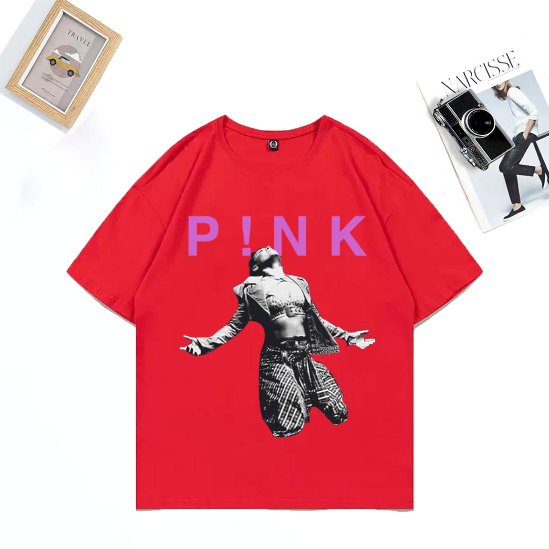 Pink PNK Singer 90s Vintage Graphics Tshirt Unisex WOMENs Casual Oversized short sleeve tshirts Unisex Classic Fashion clothing S
Pink PNK Singer 90s Vintage Graphics Tshirt Unisex WOMENs Casual Oversized short sleeve tshirts Unisex Classic Fashion clothing S