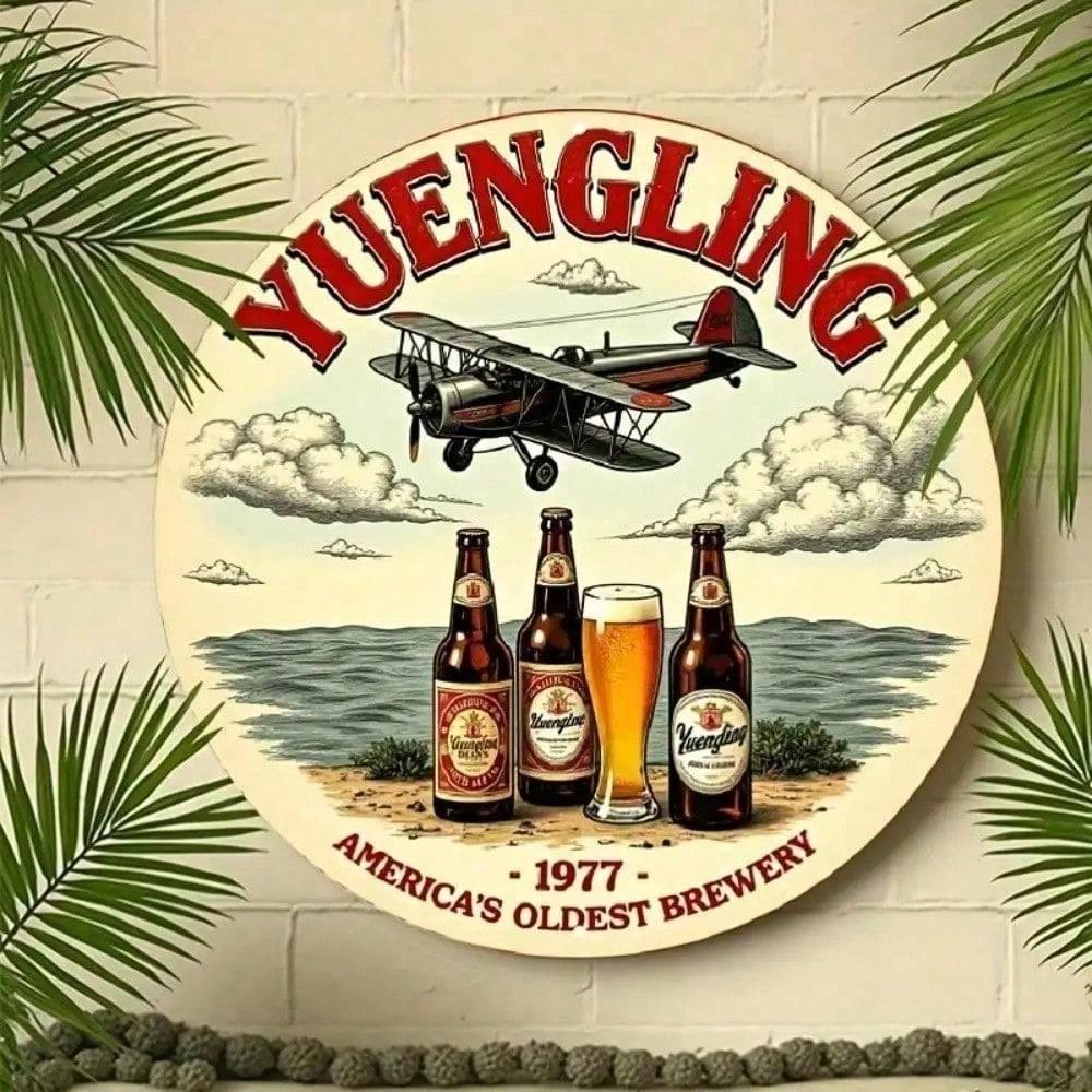 Retro Yuengling Beer Tin Sign Vintage Metal Wall Decor for Bar Man Cave Garage різнокольоровий
Retro Yuengling Beer Tin Sign Vintage Metal Wall Decor for Bar Man Cave Garage різнокольоровий