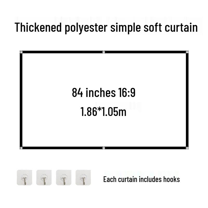 Simple Folding Polyester Soft Projector Screen
Simple Folding Polyester Soft Projector Screen