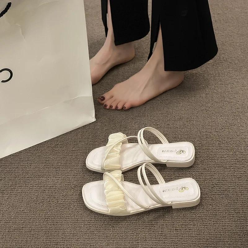Fashion 2024 Fashion Woman Sandals Women Sandals Ladies Square Heels Elegant Summer Slippers Outside Cross Tied Leather Female Slides 35 бежевый
Fashion 2024 Fashion Woman Sandals Women Sandals Ladies Square Heels Elegant Summer Slippers Outside Cross Tied Leather Female Slides 35 бежевый