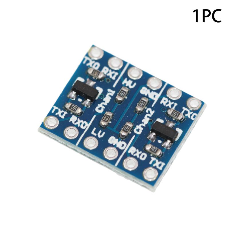 2-Channel Level Converter Module Bidirectional Logic Level Converter Voltage Shifter 3.3V To 5V,5V To 3.3V,3.3V IIC, UART, SPI
2-Channel Level Converter Module Bidirectional Logic Level Converter Voltage Shifter 3.3V To 5V,5V To 3.3V,3.3V IIC, UART, SPI