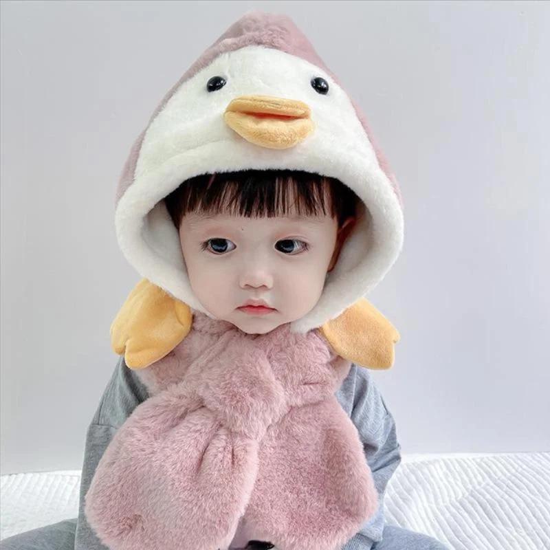 Children Cartoon Scarf Hat Girls Boys Scarf Thicken Cap Double Fleece Warmth Child Adult Parent-child Hat Kids Accessories бежевий
Children Cartoon Scarf Hat Girls Boys Scarf Thicken Cap Double Fleece Warmth Child Adult Parent-child Hat Kids Accessories бежевий