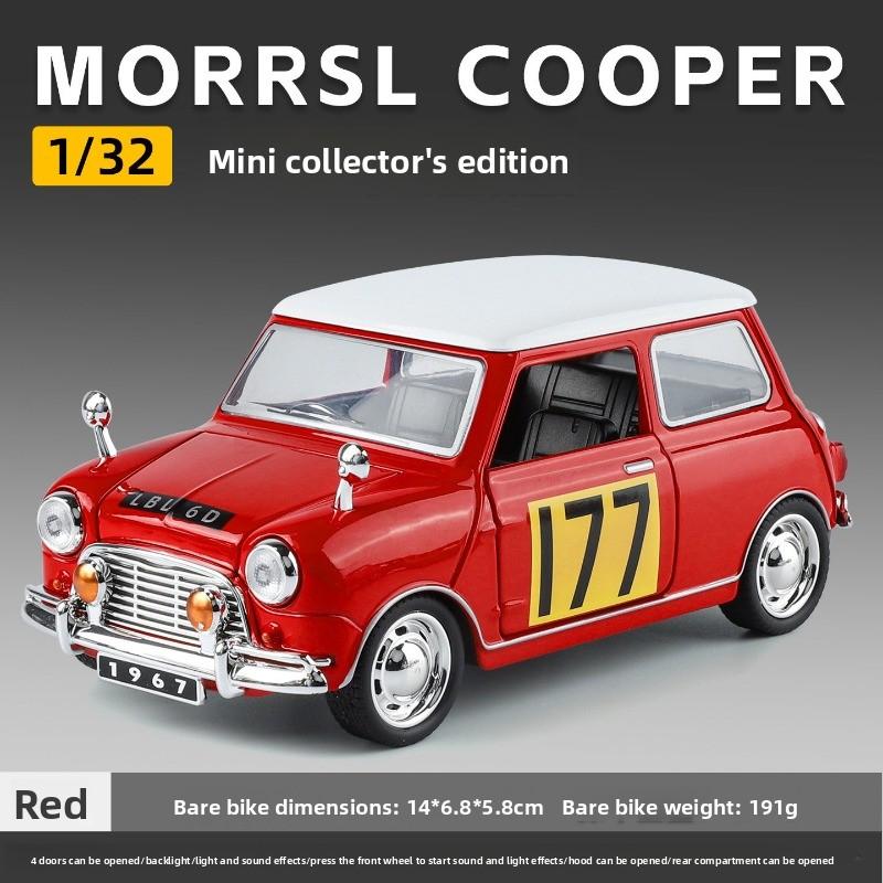 Simulation 1/32 BMW Mini Alloy Car Model Collection Metal Toy Vehicle Birthday Gift Home Decor Ornament with Sound Light
Simulation 1/32 BMW Mini Alloy Car Model Collection Metal Toy Vehicle Birthday Gift Home Decor Ornament with Sound Light