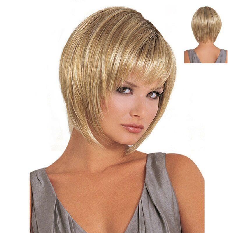 Synthetic Blonde Wig with Bangs Short Bob Wigs for Women Heat Resistant Natural Straight Cheap Wigs
Synthetic Blonde Wig with Bangs Short Bob Wigs for Women Heat Resistant Natural Straight Cheap Wigs
