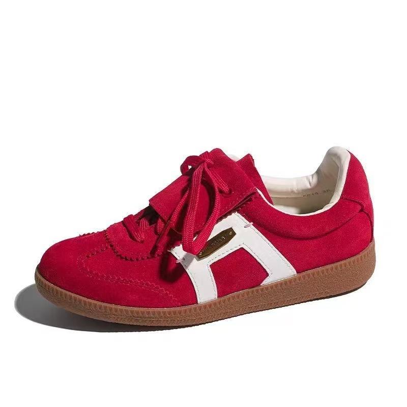 Leather silver platform training shoes retro commuter soft bottom flat bottom red Forrest Gump casual sneakers 35【strength factory-take on export trade】 красный
Leather silver platform training shoes retro commuter soft bottom flat bottom red Forrest Gump casual sneakers 35【strength factory-take on export trade】 красный