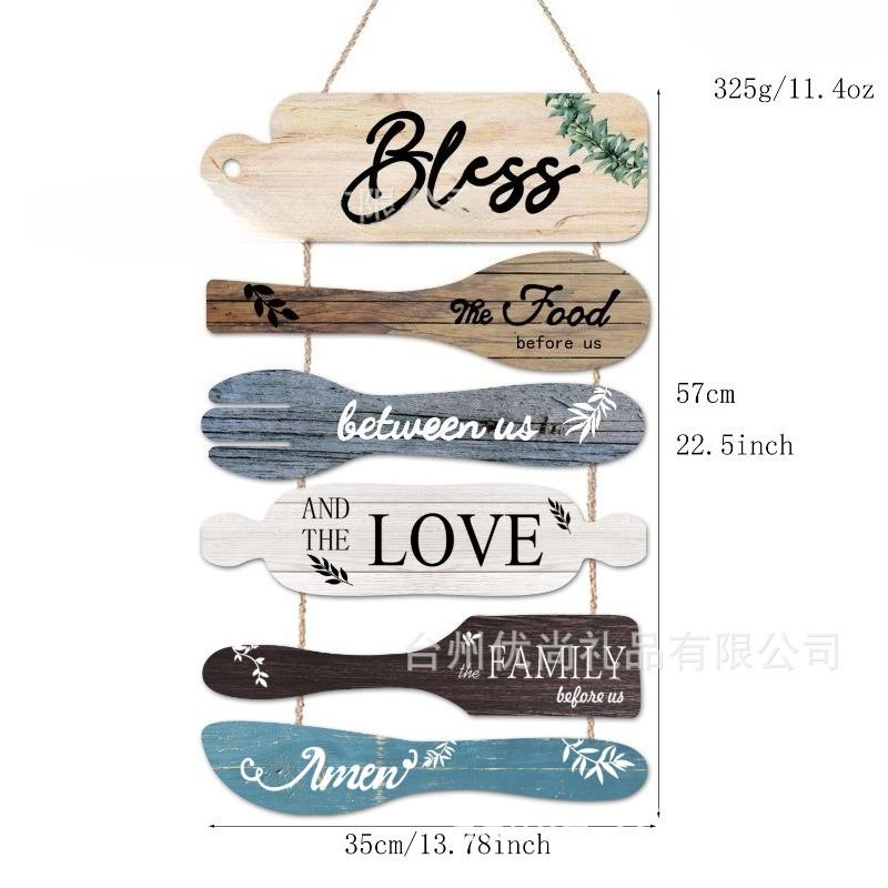 Rustic Wooden Wall Plaque for Kitchen, Farmhouse Style Hanging Sign with Inspirational Quote, Customizable Housewarming Gift
Rustic Wooden Wall Plaque for Kitchen, Farmhouse Style Hanging Sign with Inspirational Quote, Customizable Housewarming Gift