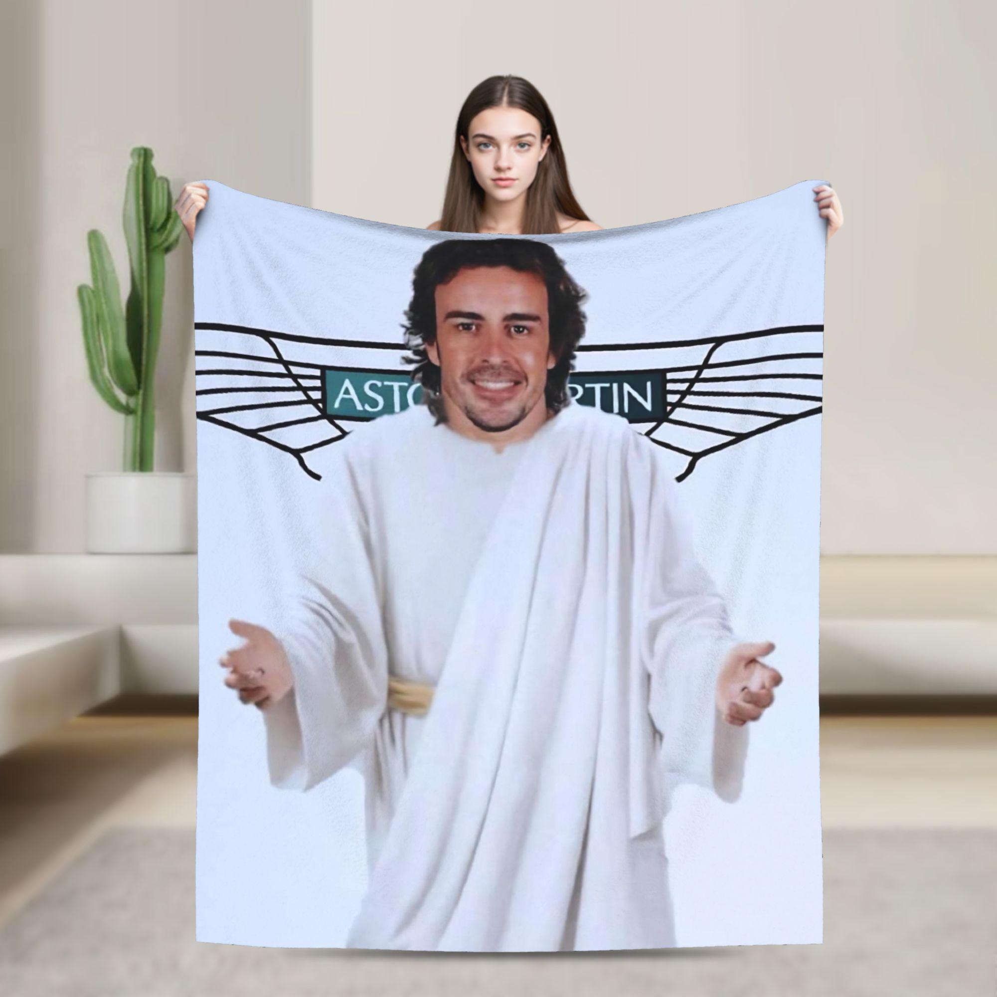 Fernandos Alonsos Plush Blanket Children Flannel Throw Blanket For Couch Chair Sofa Bed Warm Soft Design Quality Bedspread 30x40in
Fernandos Alonsos Plush Blanket Children Flannel Throw Blanket For Couch Chair Sofa Bed Warm Soft Design Quality Bedspread 30x40in