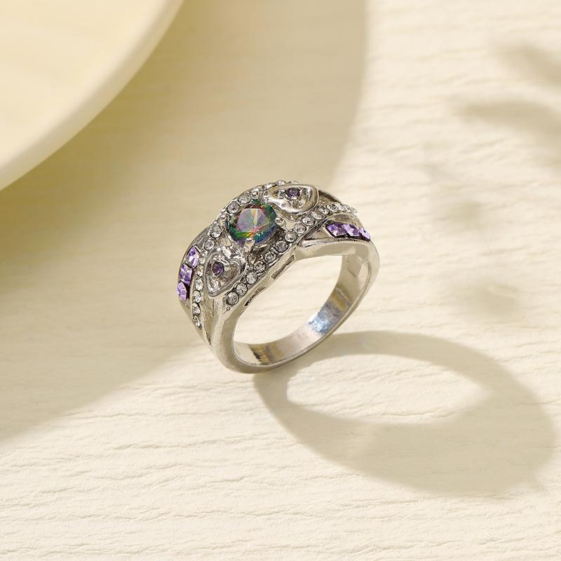 Accessories Purple Diamond Love Ring Four-Claw Wedding Ring Women s Jewelry No. 6 фиолетовый
Accessories Purple Diamond Love Ring Four-Claw Wedding Ring Women s Jewelry No. 6 фиолетовый