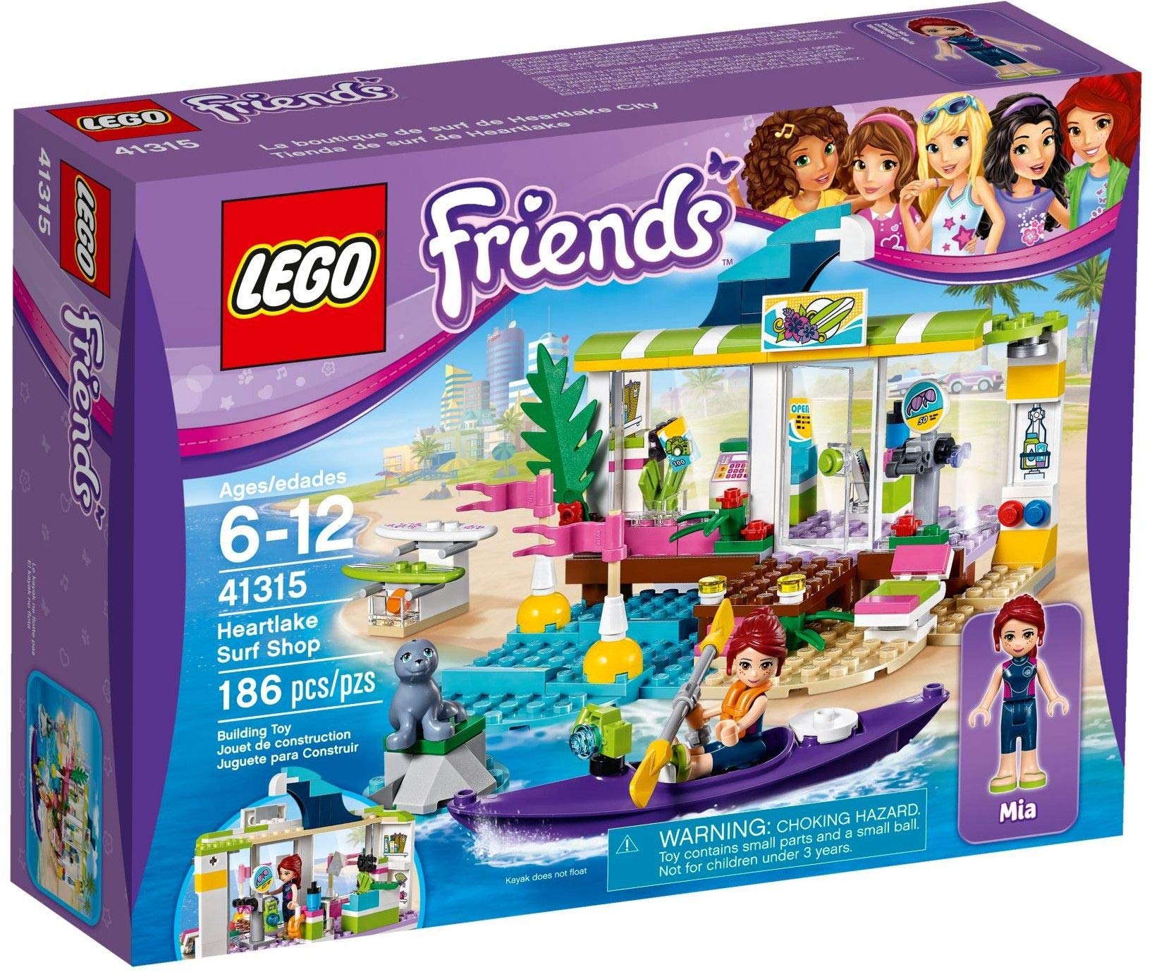 LEGO Friends Магазин на пляже Хартлейк 41315
LEGO Friends Магазин на пляже Хартлейк 41315