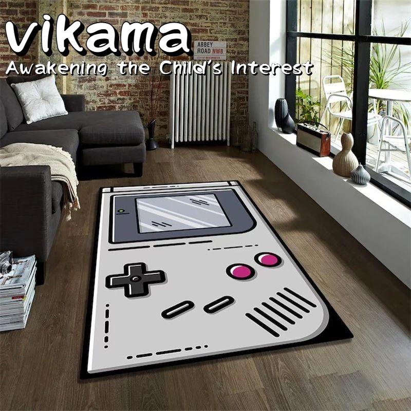 VIKAMA Retro Arcade Flannel Rug Anti-slip Living Room Floor Mat Parent-Child Retro Playtime Home Decor Mat Outdoor 80X120CM (2.6X3.9FT
VIKAMA Retro Arcade Flannel Rug Anti-slip Living Room Floor Mat Parent-Child Retro Playtime Home Decor Mat Outdoor 80X120CM (2.6X3.9FT