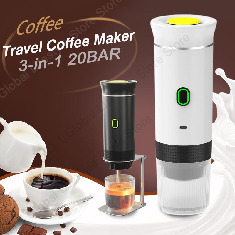 2025 Wireless 3-in-1 Espresso Machine,20Bar Portable Coffee Maker for Car/Camping/Home,USB Heating&Capsule/Powder Compatible зелений
2025 Wireless 3-in-1 Espresso Machine,20Bar Portable Coffee Maker for Car/Camping/Home,USB Heating&Capsule/Powder Compatible зелений
