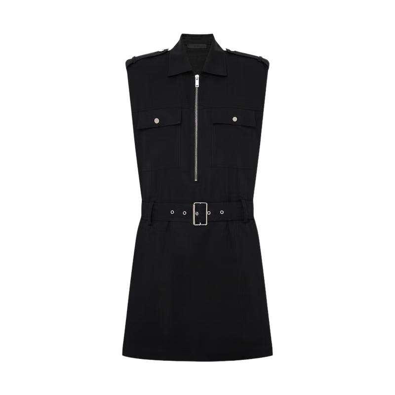 MO&Co. Workwear Lapel Sleeveless Dress with Belt L
MO&Co. Workwear Lapel Sleeveless Dress with Belt L
