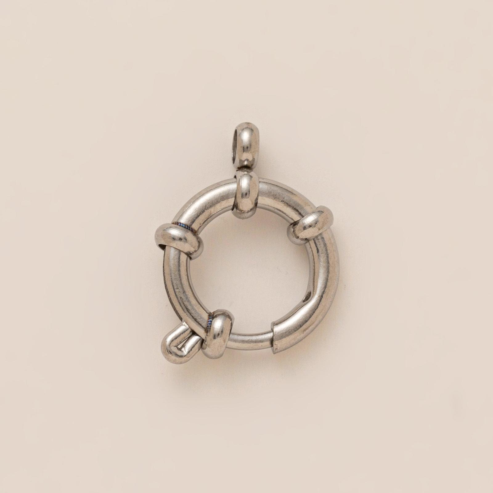 Stainless steel 18K gold-plated heart-shaped buckle circular spring lock connector pendant DIY jewelry making earring charms
Stainless steel 18K gold-plated heart-shaped buckle circular spring lock connector pendant DIY jewelry making earring charms