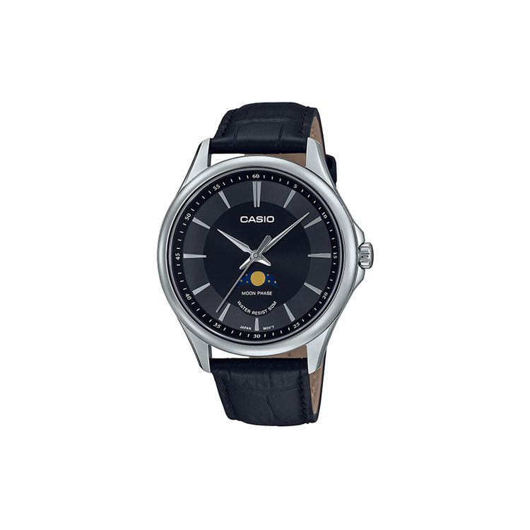 Casio 50M Waterproof Quartz Movement Genuine Leather Strap Watch Black Dial Unisex watches MTP-M100L-1AV Black Dial
Casio 50M Waterproof Quartz Movement Genuine Leather Strap Watch Black Dial Unisex watches MTP-M100L-1AV Black Dial
