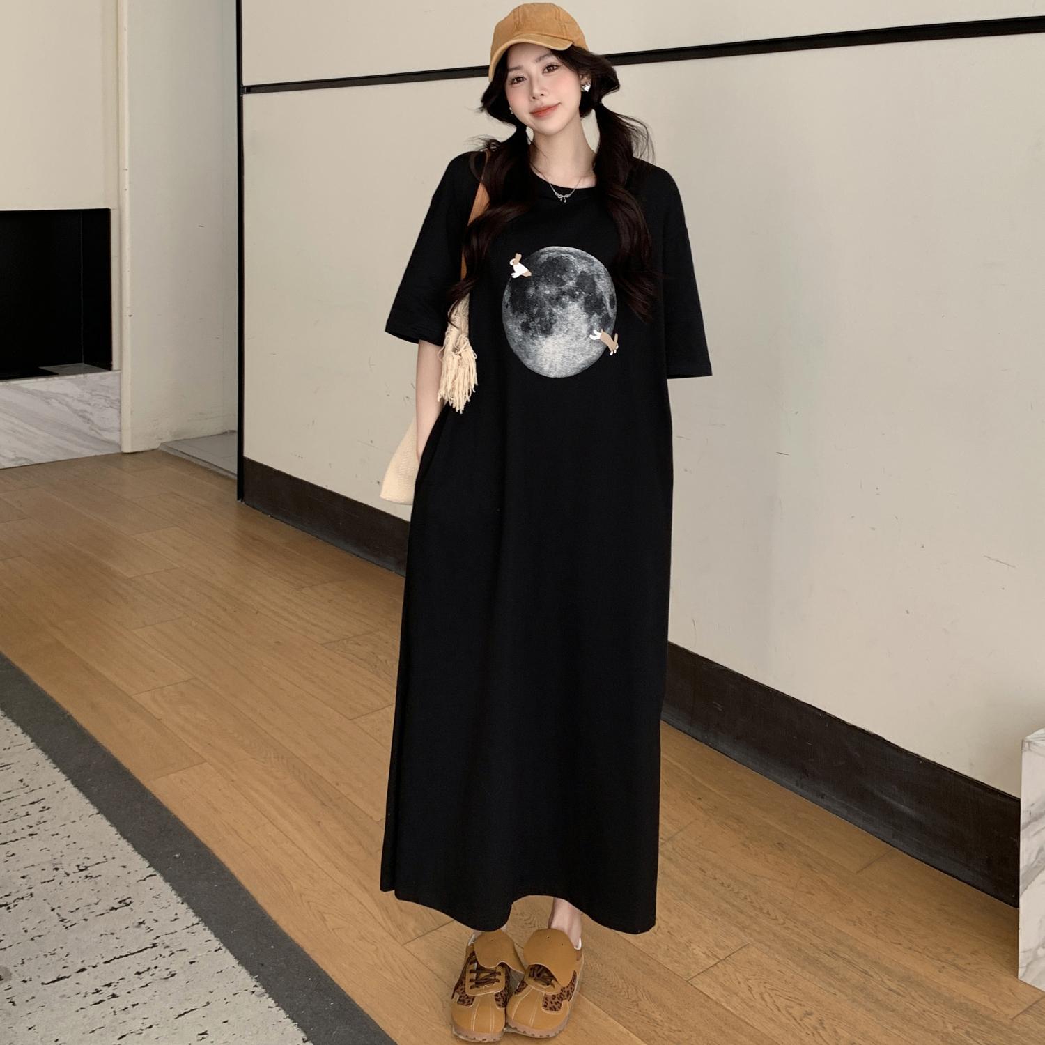DIMANAF 2025 Women Summer Long Dress Vintage Printing Short Sleeve Shirt Dress Basic Casual Loose Plus Size Dress 4XL чорний
DIMANAF 2025 Women Summer Long Dress Vintage Printing Short Sleeve Shirt Dress Basic Casual Loose Plus Size Dress 4XL чорний