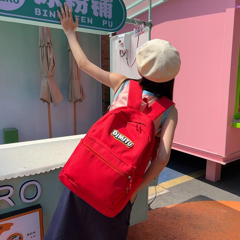Japanese and Korean Department College Style Letter Student School Bag Junior High School Student Large Capacity Soft Sister Backpack красный
Japanese and Korean Department College Style Letter Student School Bag Junior High School Student Large Capacity Soft Sister Backpack красный