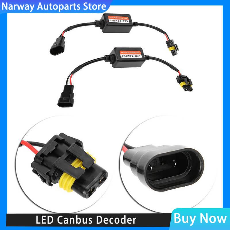 2PCS LED Canbus Decoder Car Headlights Error Free Resistor H1 H3 H4 H7 H8 H9 Adapter Warning Canceller
2PCS LED Canbus Decoder Car Headlights Error Free Resistor H1 H3 H4 H7 H8 H9 Adapter Warning Canceller