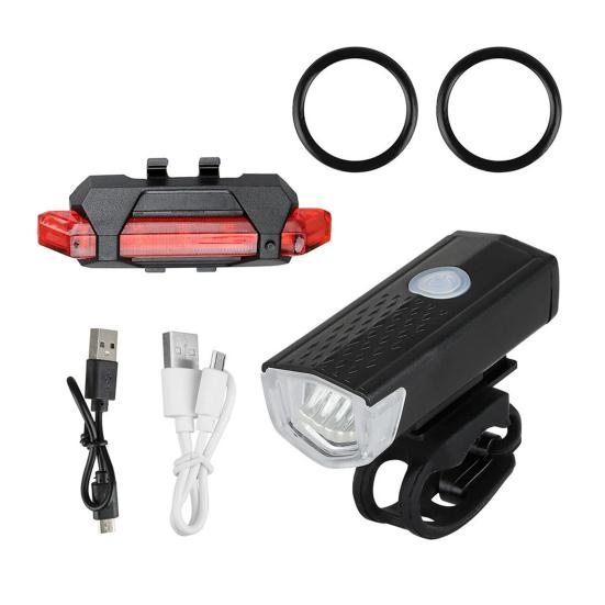 2 шт. Велосипедний ліхтар Передній Задній Комплект USB-перезаряджувана Велосипедна лампа з Керуванням однією кнопкою Багаторежимний Яскравий LED Фара Задній ліхтар Комплект чорний
2 шт. Велосипедний ліхтар Передній Задній Комплект USB-перезаряджувана Велосипедна лампа з Керуванням однією кнопкою Багаторежимний Яскравий LED Фара Задній ліхтар Комплект чорний