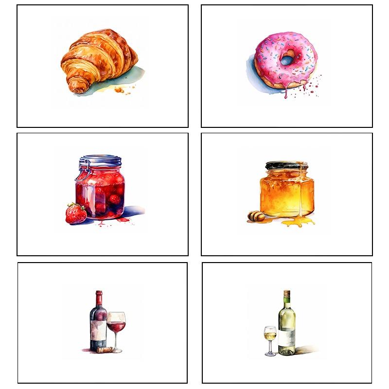 Food Jam Dessert Wine Watercolor Posters and Prints Canvas Printing Modern Wall Art Picture for Kitchen Restaurant Decor Gifts 21cm×30cm NoFrame
Food Jam Dessert Wine Watercolor Posters and Prints Canvas Printing Modern Wall Art Picture for Kitchen Restaurant Decor Gifts 21cm×30cm NoFrame