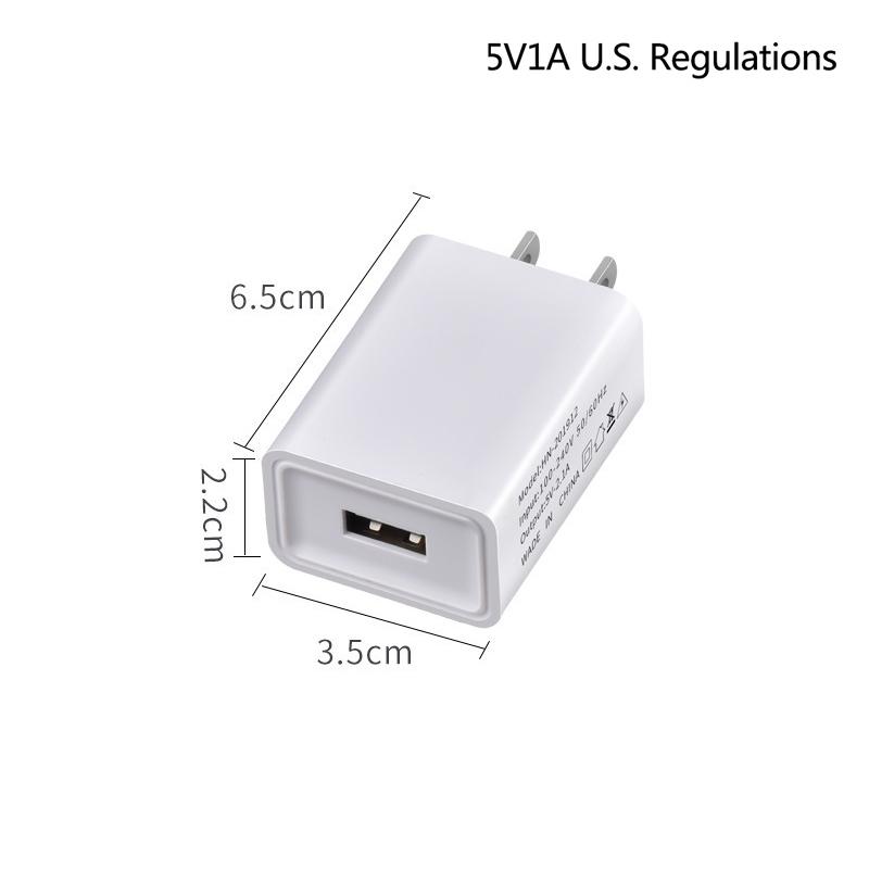 Usb 5V 1A/2A Charginghead Portable Universal Charger Usa Multi-Function Mobile Phone Charger The Power Adapter Suitable For Mobile Phone Charging as the picture
Usb 5V 1A/2A Charginghead Portable Universal Charger Usa Multi-Function Mobile Phone Charger The Power Adapter Suitable For Mobile Phone Charging as the picture