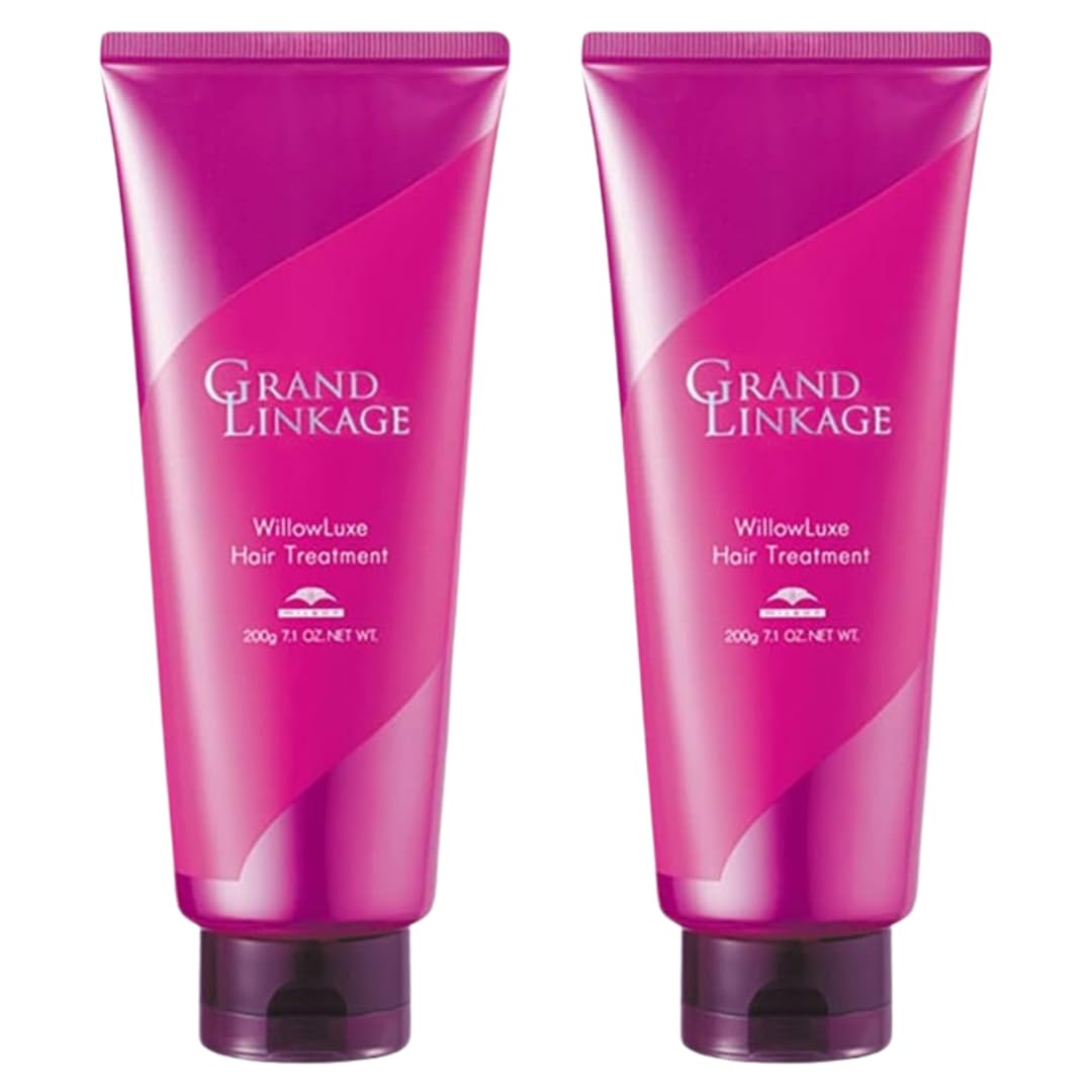 Set of 2 Milbon Grand Linkage Willow Luxe Hair Treatment (200g) 
Set of 2 Milbon Grand Linkage Willow Luxe Hair Treatment (200g)