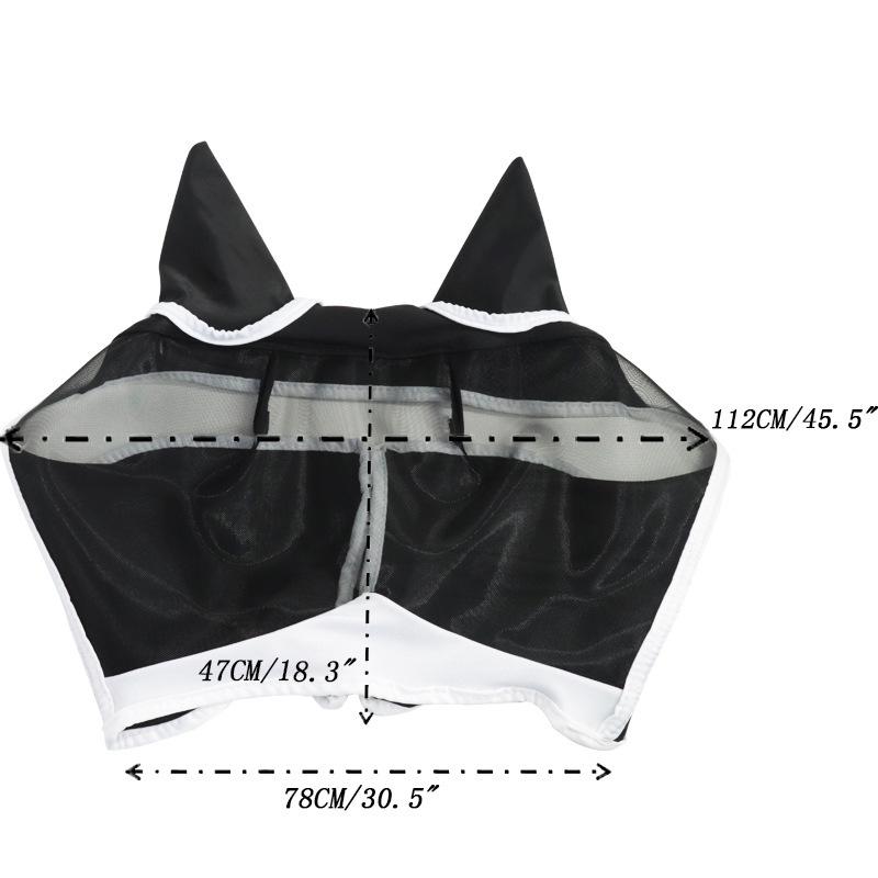 Breathable Horse Eye Shield with Detachable Insect Repellent Mesh
Breathable Horse Eye Shield with Detachable Insect Repellent Mesh