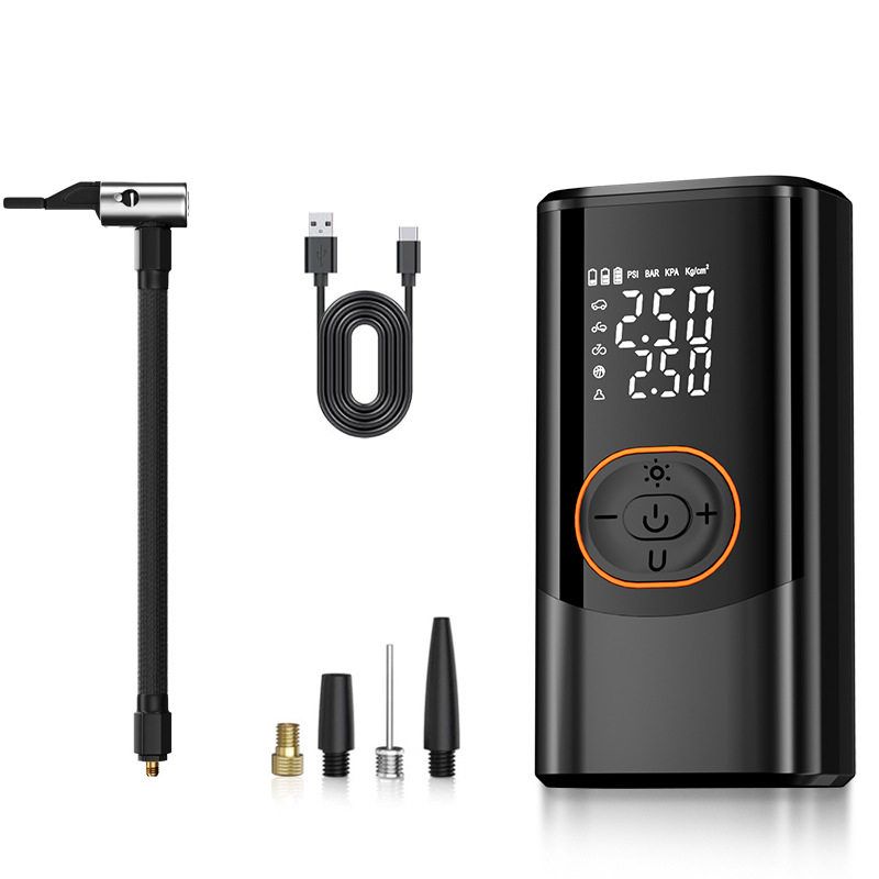 Cross-Border Exclusive Supply of Wireless Car Air Pumps, Electric Smart Portable Car Tire Inflators, and Bicycle Tire Inflators Wireless charging model
Cross-Border Exclusive Supply of Wireless Car Air Pumps, Electric Smart Portable Car Tire Inflators, and Bicycle Tire Inflators Wireless charging model
