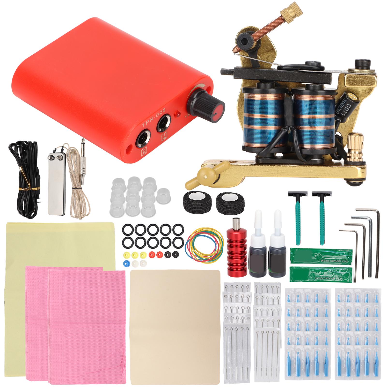 Полный комплект для татуировки Профессиональный полный комплект для татуировки Катушка для татуировки Машины для татуировки Чернила Блок питания Нога US Plug
Полный комплект для татуировки Профессиональный полный комплект для татуировки Катушка для татуировки Машины для татуировки Чернила Блок питания Нога US Plug