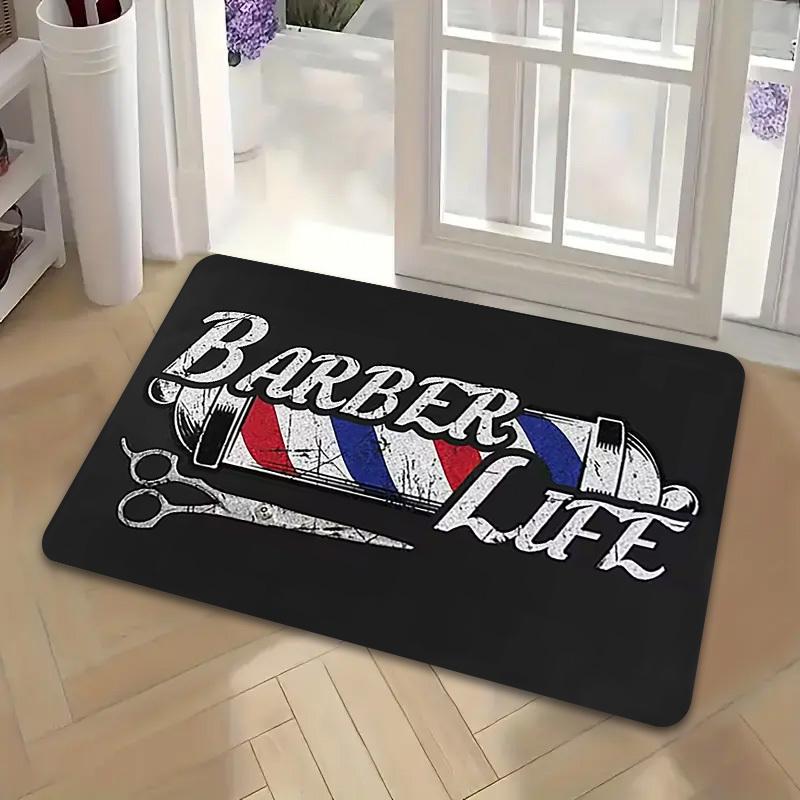 Vintage Barber Life Rectangular Area Rug, Classic Barber Pole Floor Mat, Non-Slip Washable Carpet for Barber Shop & Home 40x60cm
Vintage Barber Life Rectangular Area Rug, Classic Barber Pole Floor Mat, Non-Slip Washable Carpet for Barber Shop & Home 40x60cm