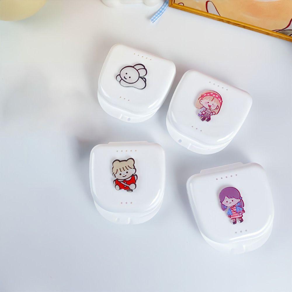 Dust-proof Invisible Retainer Case Perforated Braces Storage Box Cartoon Denture Case Oral Care 05
Dust-proof Invisible Retainer Case Perforated Braces Storage Box Cartoon Denture Case Oral Care 05